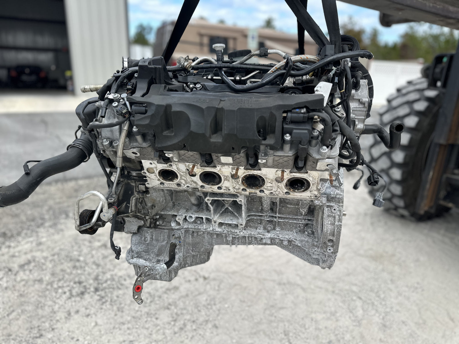 2012 - 2013 MERCEDES S550 4.7L TWIN TURBO ENGINE MOTOR 278.929 56000 miles