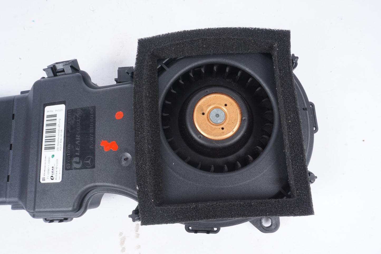 10-20 Mercedes E350 SL550 Convertible Right Passenger Seat Blower Fan Motor OEM