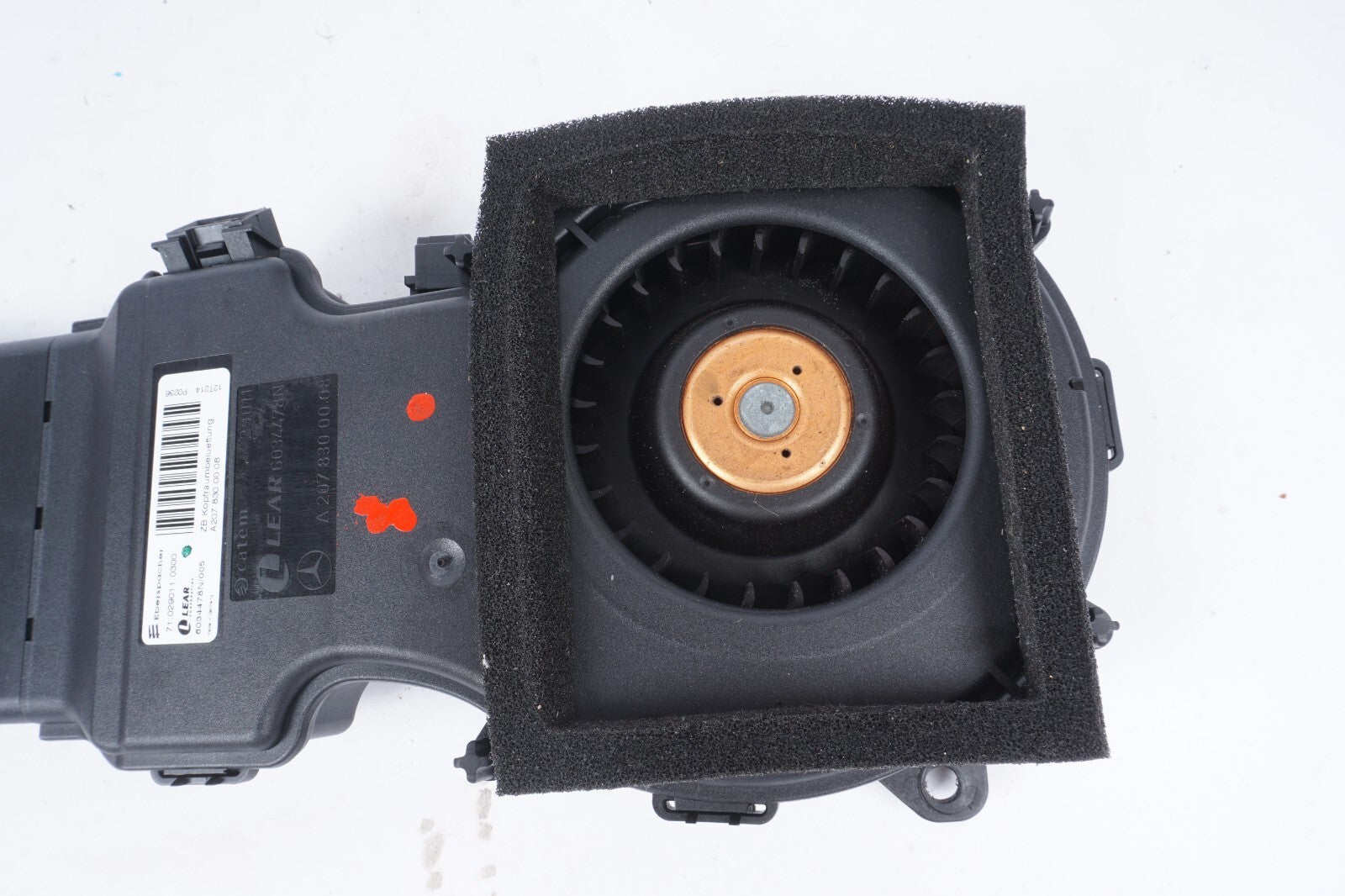 10-20 Mercedes E350 SL550 Convertible Right Passenger Seat Blower Fan Motor OEM