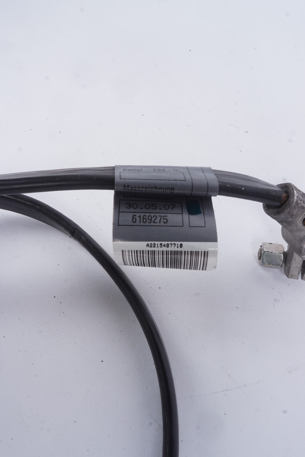 07-13 Mercedes W221 S450 S550 S600 Battery Negative Cable 2215407710 OEM