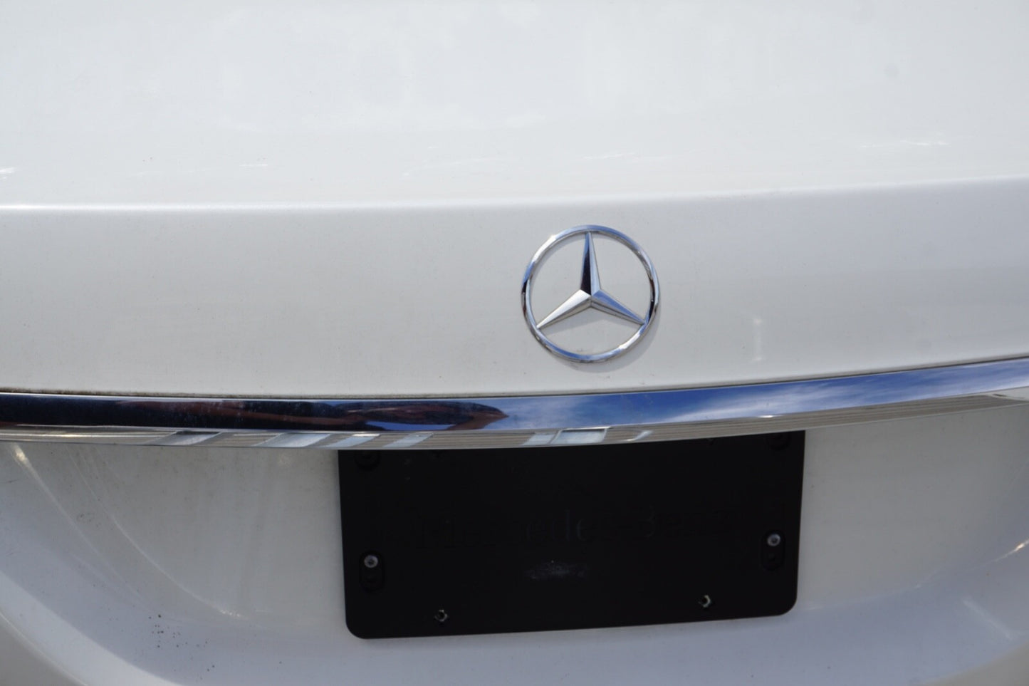 2014-2020 MERCEDES W222 S550 S560 S600 WHITE TRUNK LID  REAR TAILGATE TRUNK LID