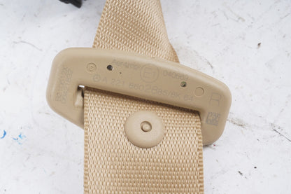 07-13 Mercedes W221 S550 S400 S450 Seat Belt Rear Right Passenger Side Beige OEM