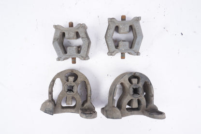 2003-2005 BMW Z4 Exhaust Muffler Bracket SET OF 4