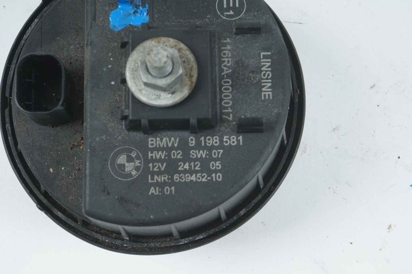 2012 - 2018 BMW 650i 640i ALARM SIGNAL SIREN HORN 9198581  OEM