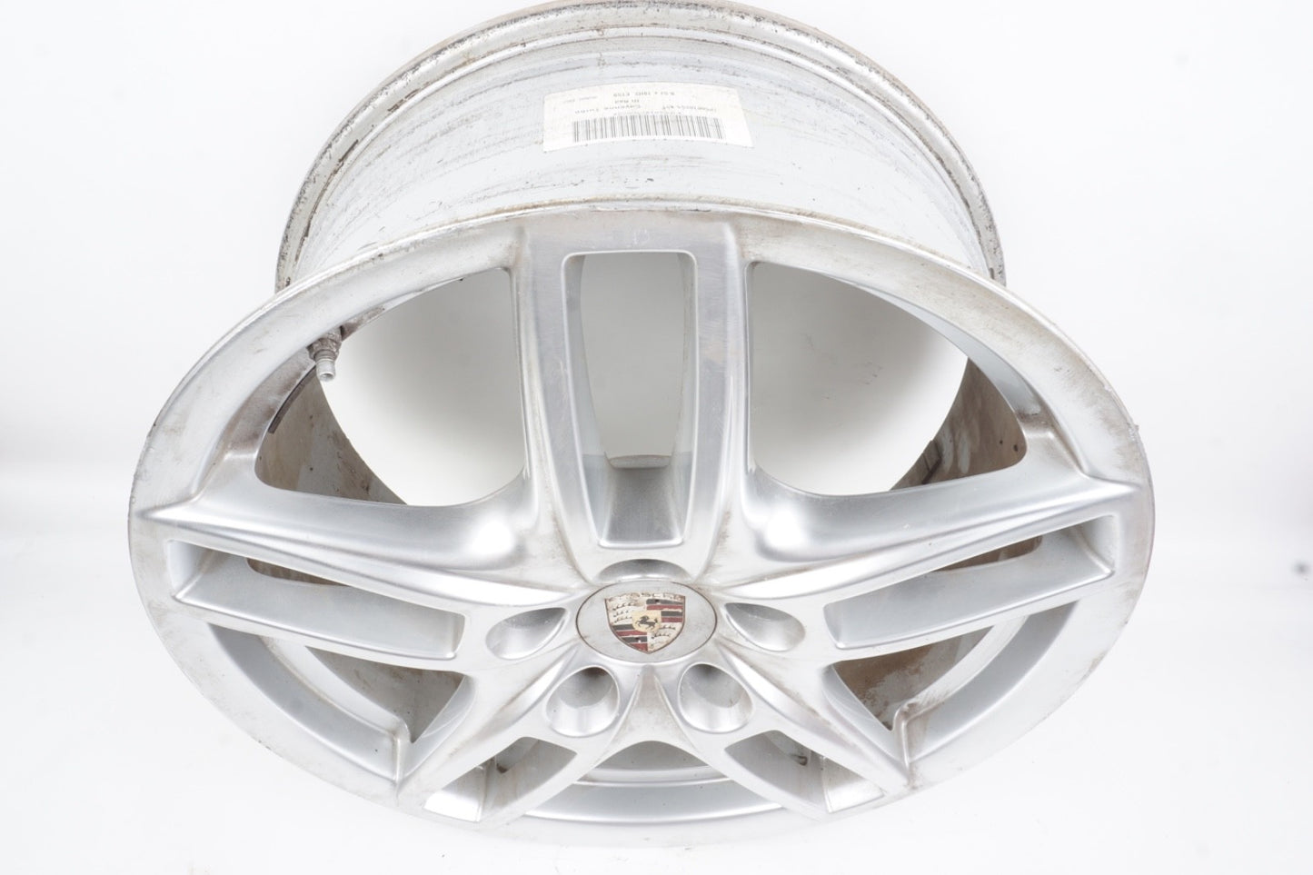 2011-2018 Porsche Cayenne 958 Turbo 8.5 X 19 19" Wheel Rim Silver 7P5601025A OEM