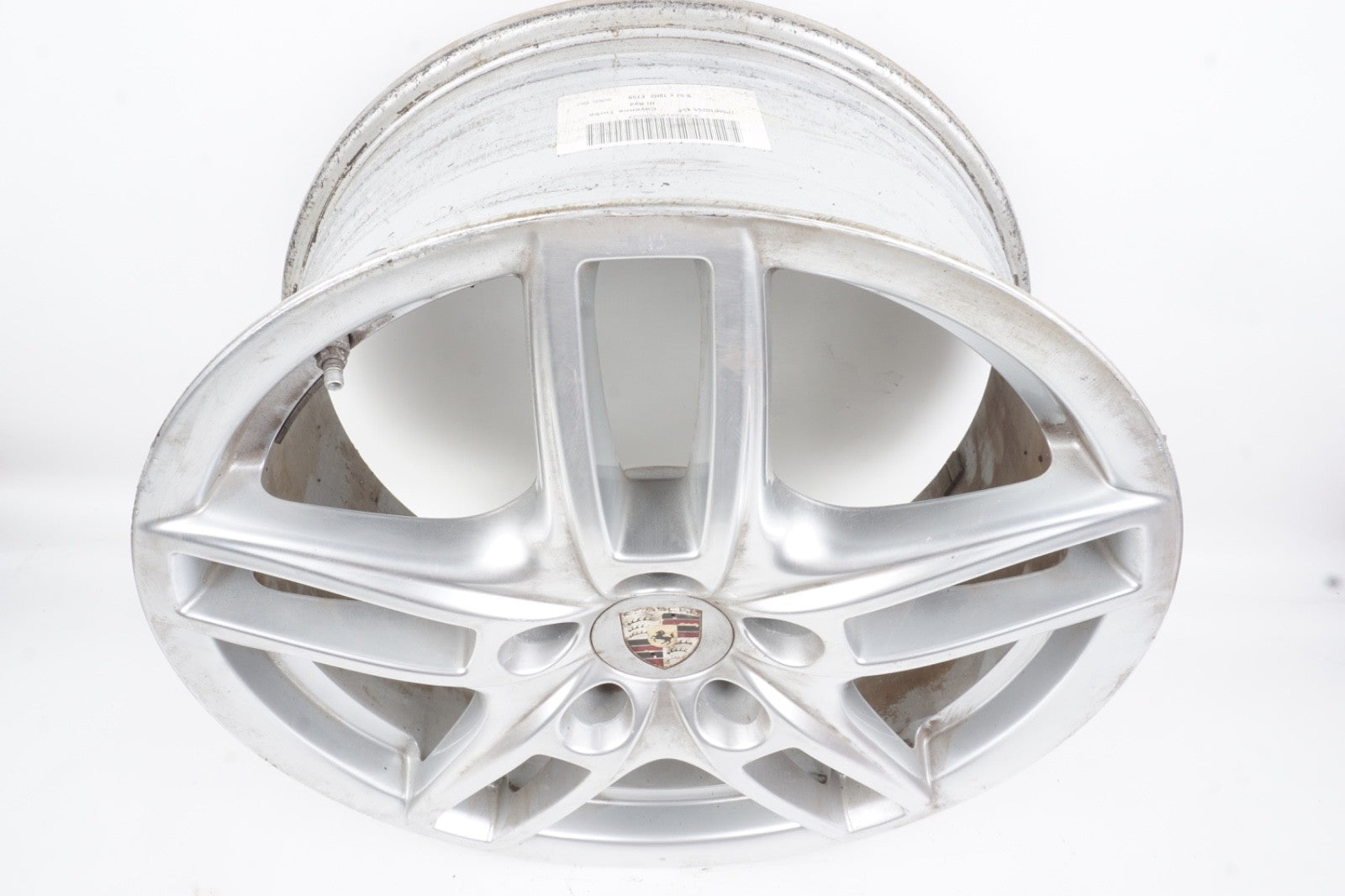 2011-2018 Porsche Cayenne 958 Turbo 8.5 X 19 19" Wheel Rim Silver 7P5601025A OEM