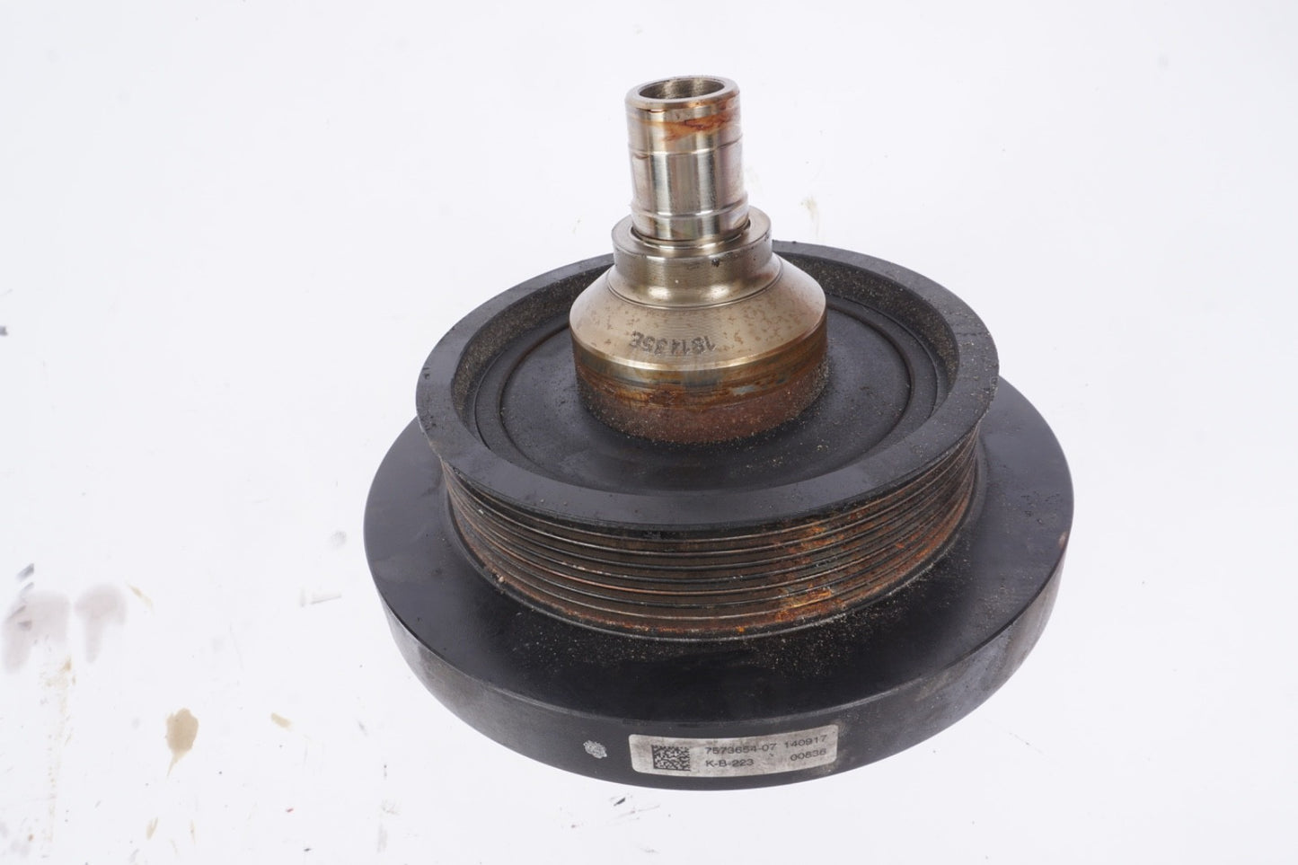 11 - 17 BMW 535i 640i 740I X5 3.0L N55 HARMONIC BALANCER CRANKSHAFT CRANK PULLEY