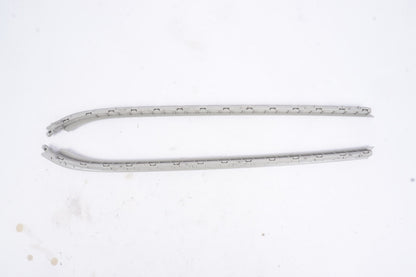 07-2013 mercedes w221 s550 s400 rear window left right sunshade rails set of 2