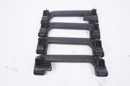 11-18 PORSCHE CAYENNE INTERIOR ROOF TOP GRAB HANDLE SET OF 4 ITEM BLACK OEM