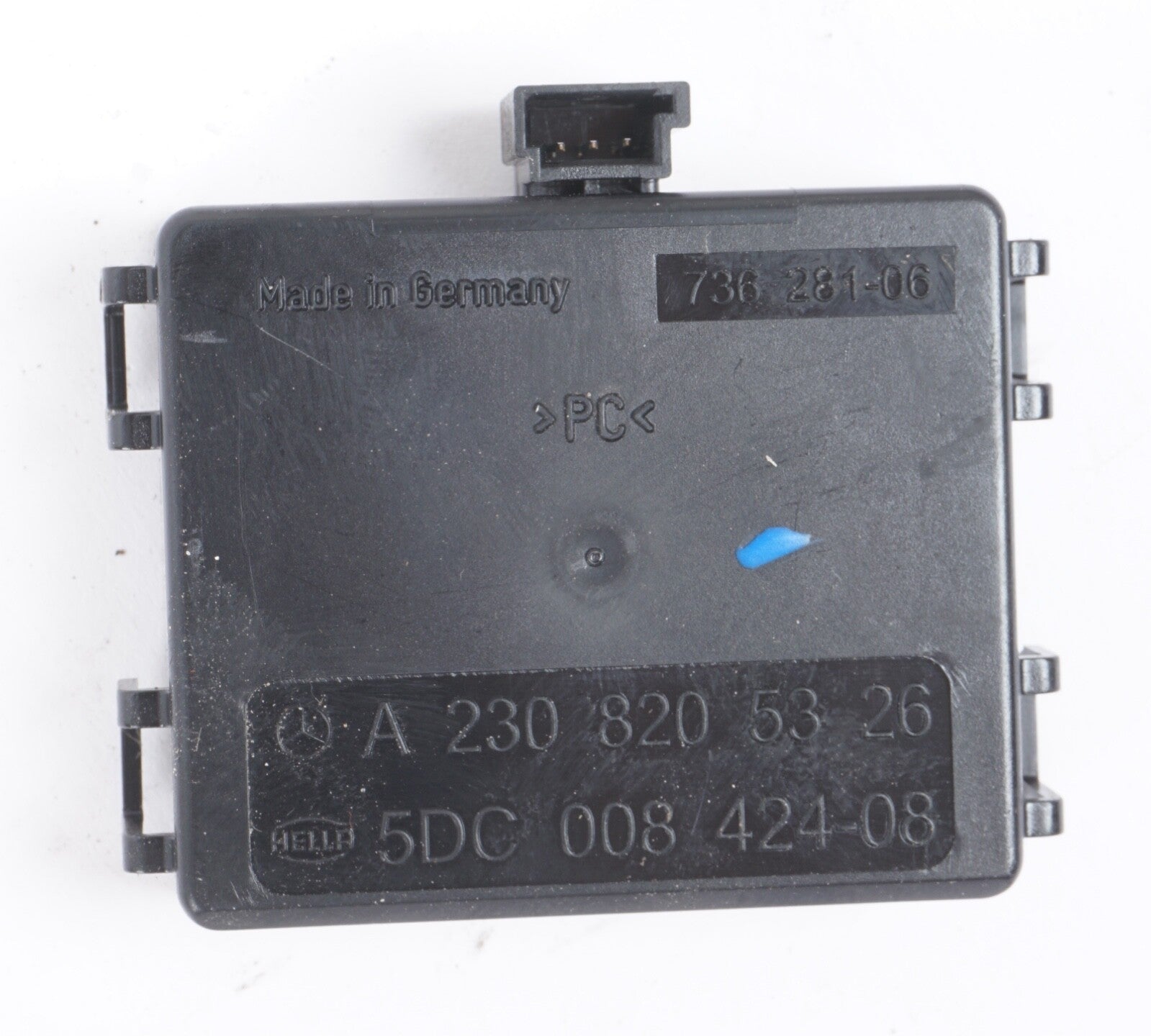 03-12 MERCEDES-BENZ R230 SL500 REAR VIEW MIRROR RAIN/HEADLIGHT SENSOR MODULE OEM