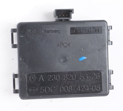 03-12 MERCEDES-BENZ R230 SL500 REAR VIEW MIRROR RAIN/HEADLIGHT SENSOR MODULE OEM