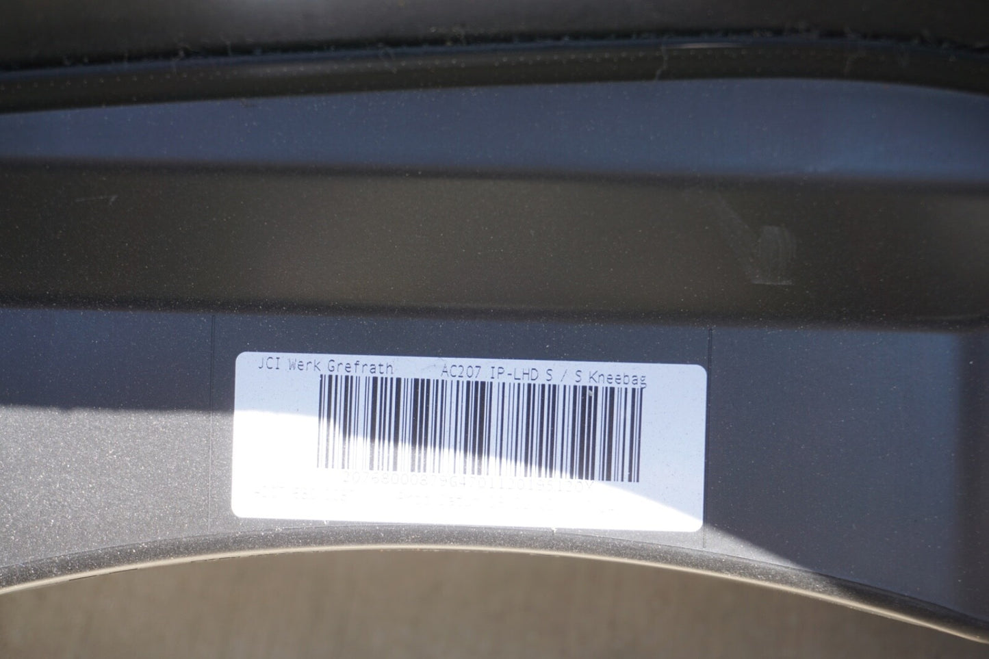 10-13 Mercedes E350 E550 Coupe Dashboard Dash Board Panel Assembly Black Oem
