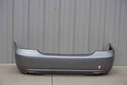 10-13 Mercedes W221 S400 S550 Rear Bumper Cover Assembly GRAY OEM