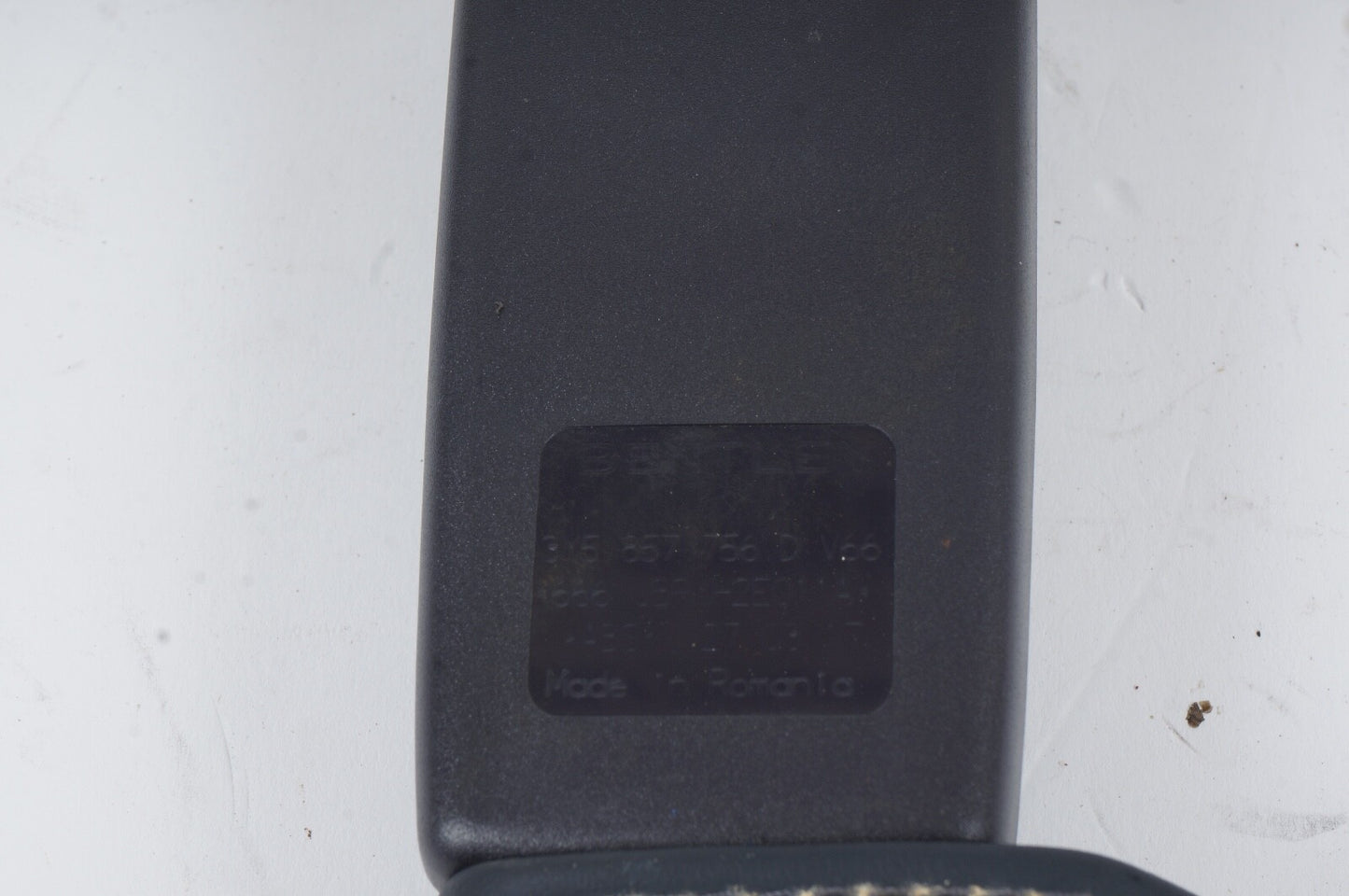 2011 - 2020 BENTLEY MULSANNE FRONT PASSENGER SIDE SEAT BELT BUCKLE BLUE