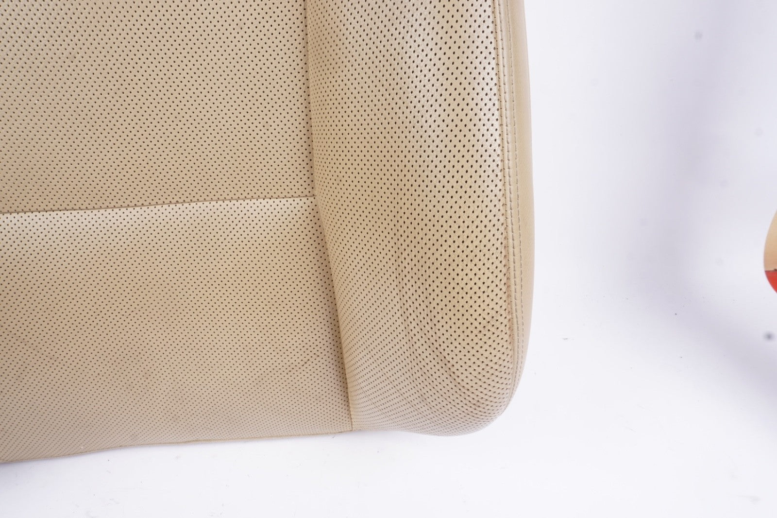 10-13 MERCEDES W221 S400 S600 S550 FRONT LEFT SEAT UPPER BACK REST CUSHION OEM