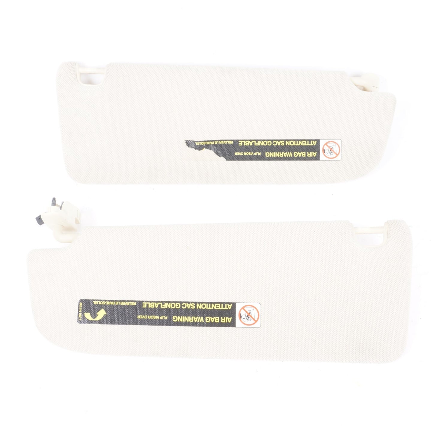 11-17 AUDI AUDI A8L SUN VISORS LEFT & RIGHT SET   OEM