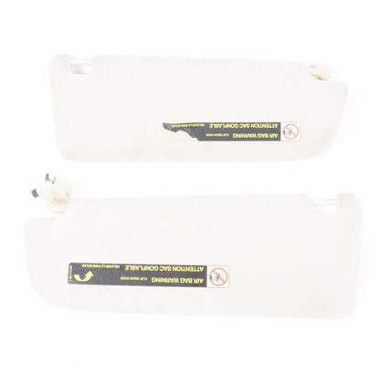 11-17 AUDI AUDI A8L SUN VISORS LEFT & RIGHT SET   OEM