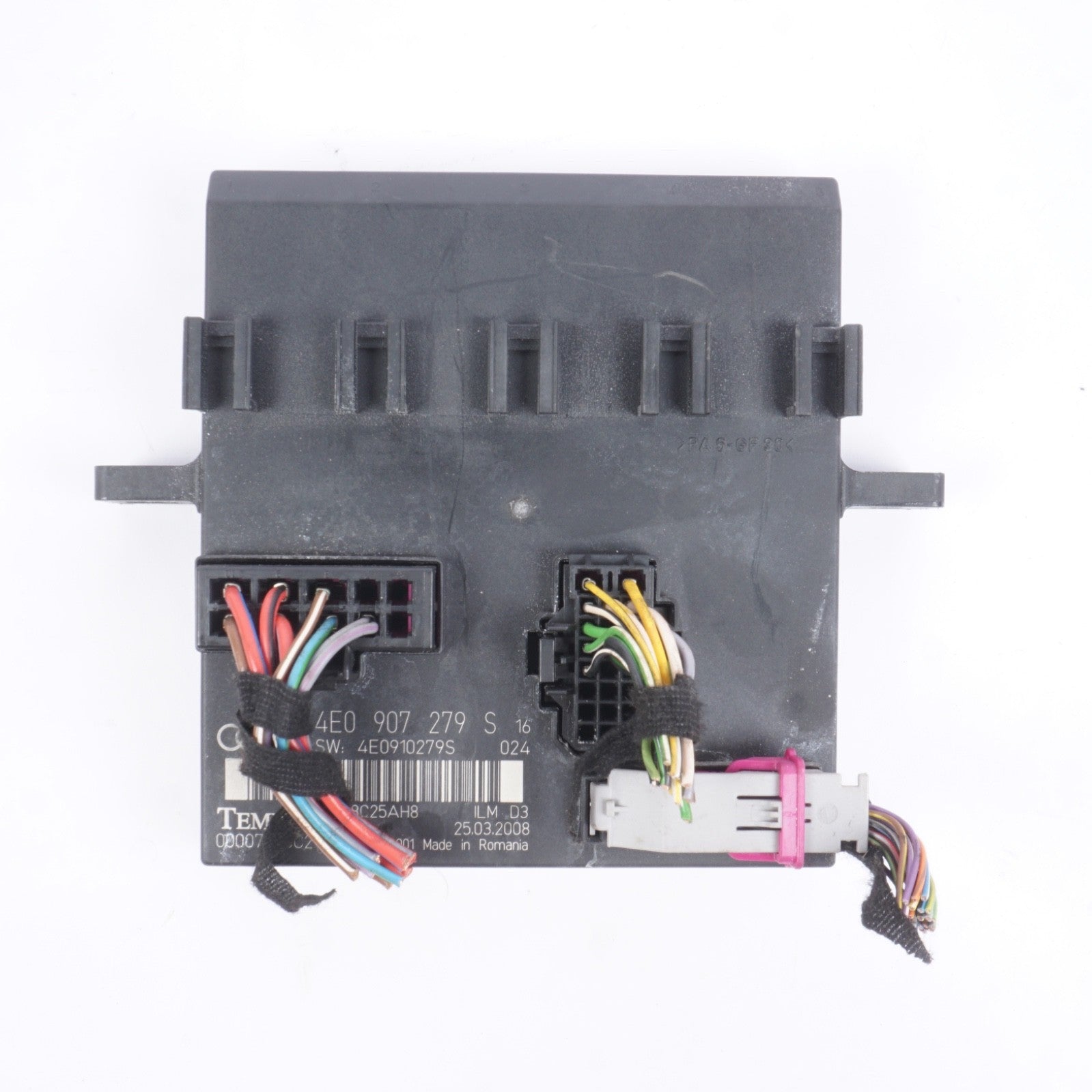 2003-2010 Audi A8 A8l D3 On Board Power Supply Control Module 4E0907279q Oem