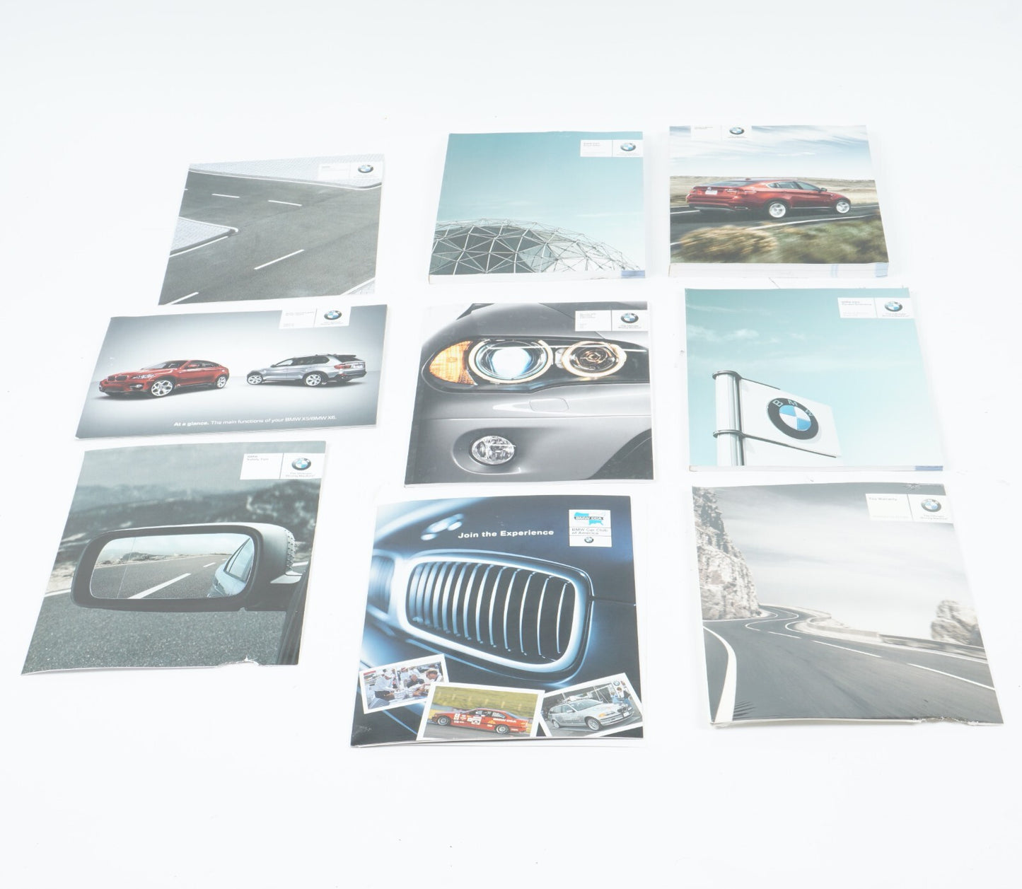 2010 BMW X6 OWNER'S MANUAL BOOK SET OEM