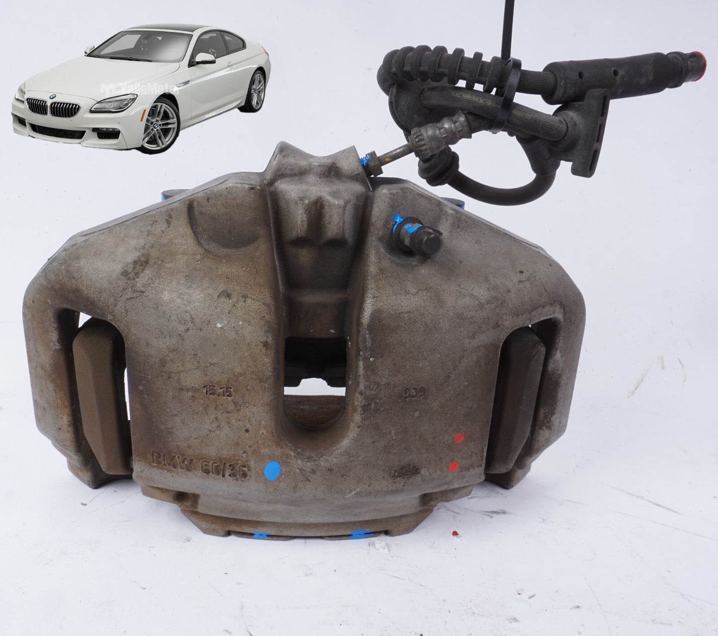 2012 - 2018 BMW 650i Front Brake Caliper Right Passenger Side OEM