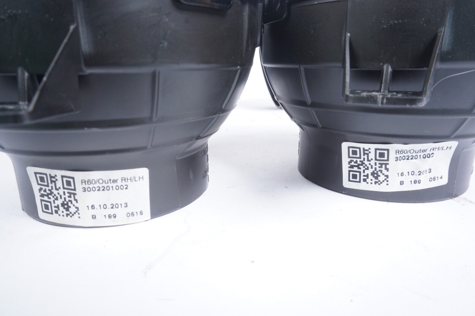 2011 2012 2013 - 2016 MINI COOPER COUNTRYMAN R60 OUTER DASH AIR VENT OEM SET 4