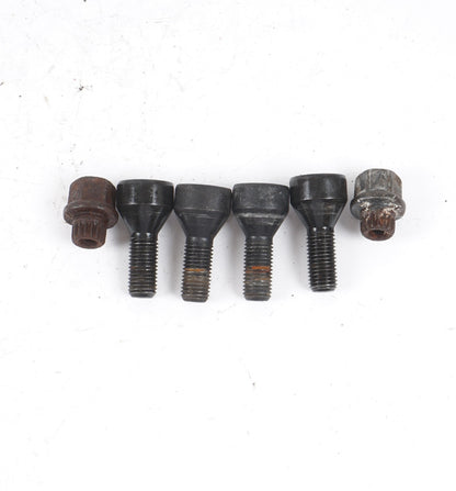 W221 W222 W166 W167 W204 W216 W213 WHEEL LUG NUT W/ LOCK KEY SET of 6 OEM
