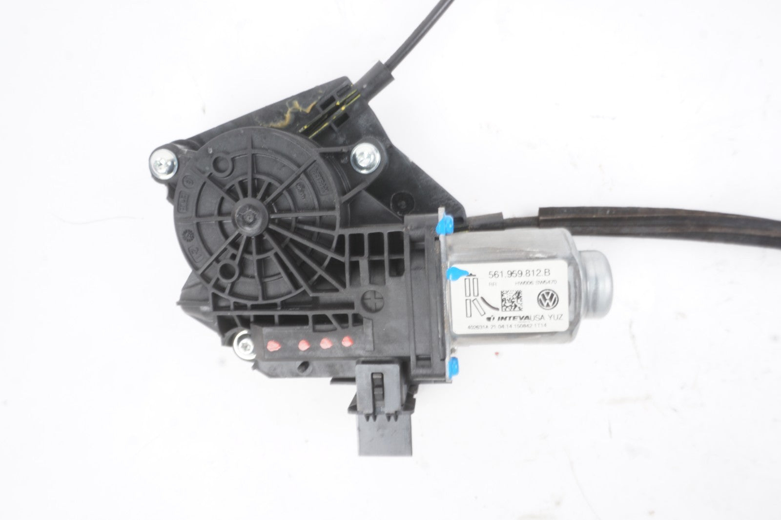 12-22 Volkswagen Passat Rear Right Passenger Side Window Regulator & Motor OEM
