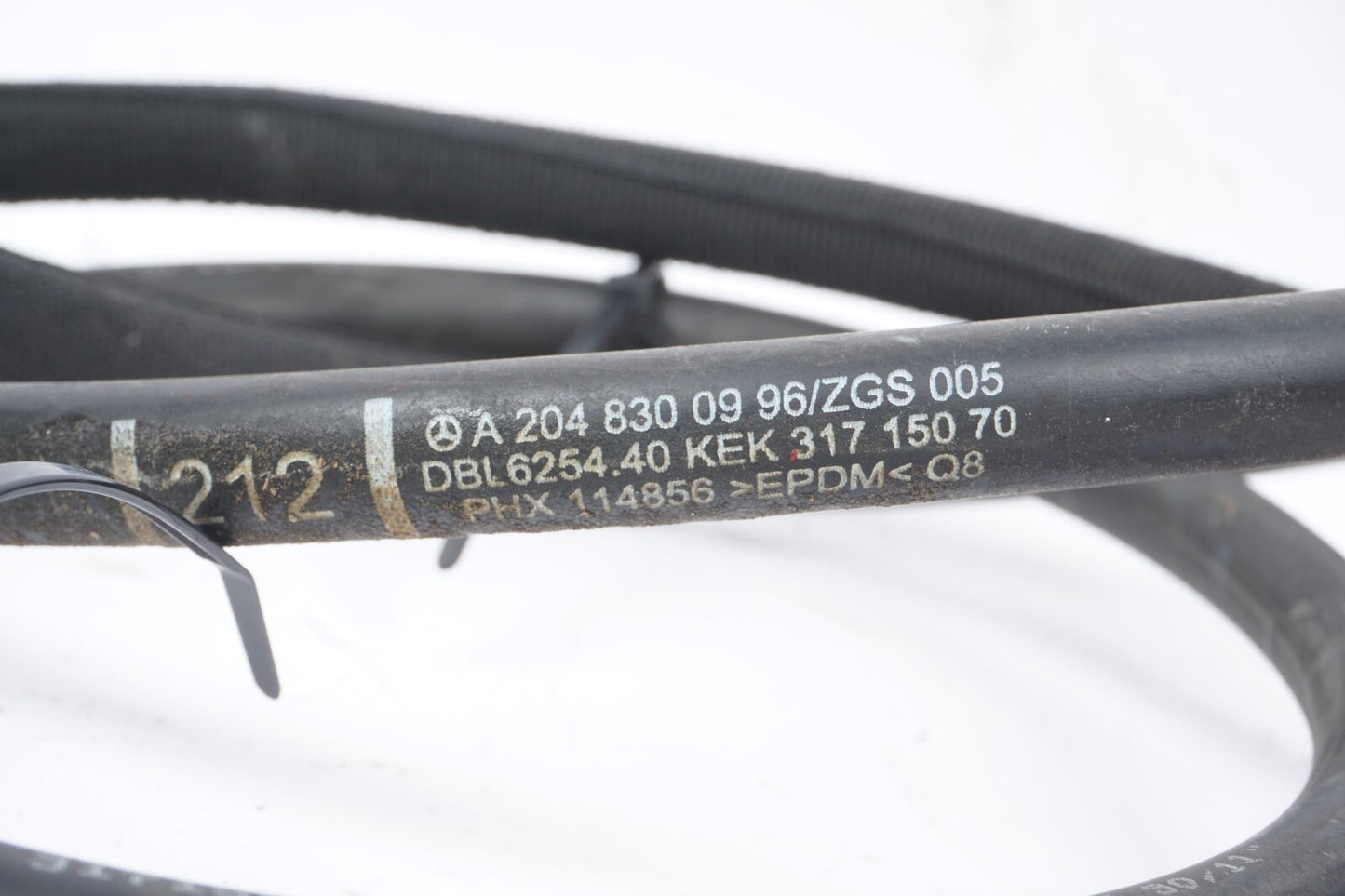 08-14 Mercedes W204 C300 C350 Auxiliary Water Coolant Pump & Hose OEM