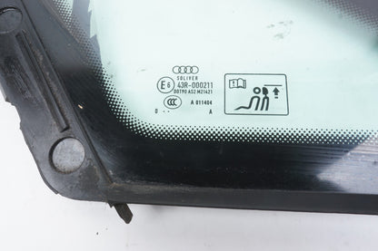2011-2017 Audi D4 A8 A8L Rear Left Driver Side Quarter Window Vent Glass  OEM