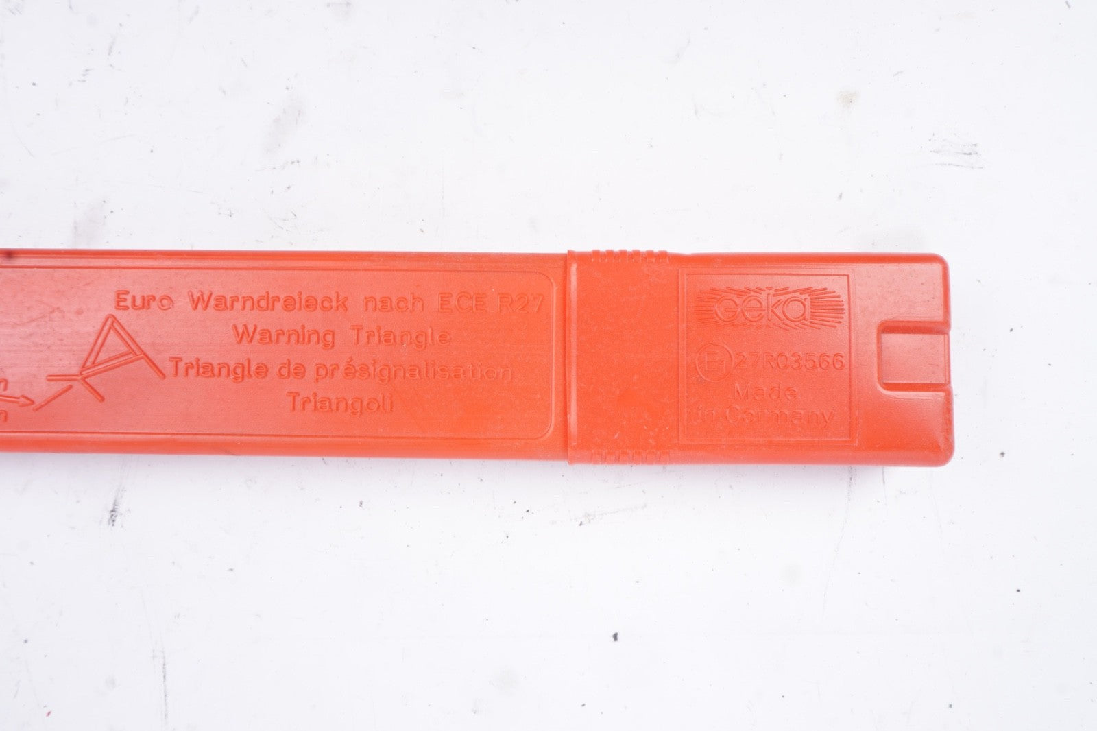 AUDI EMERGENCY ROAD HAZARD WARNING SIGN OEM 8D9860251B