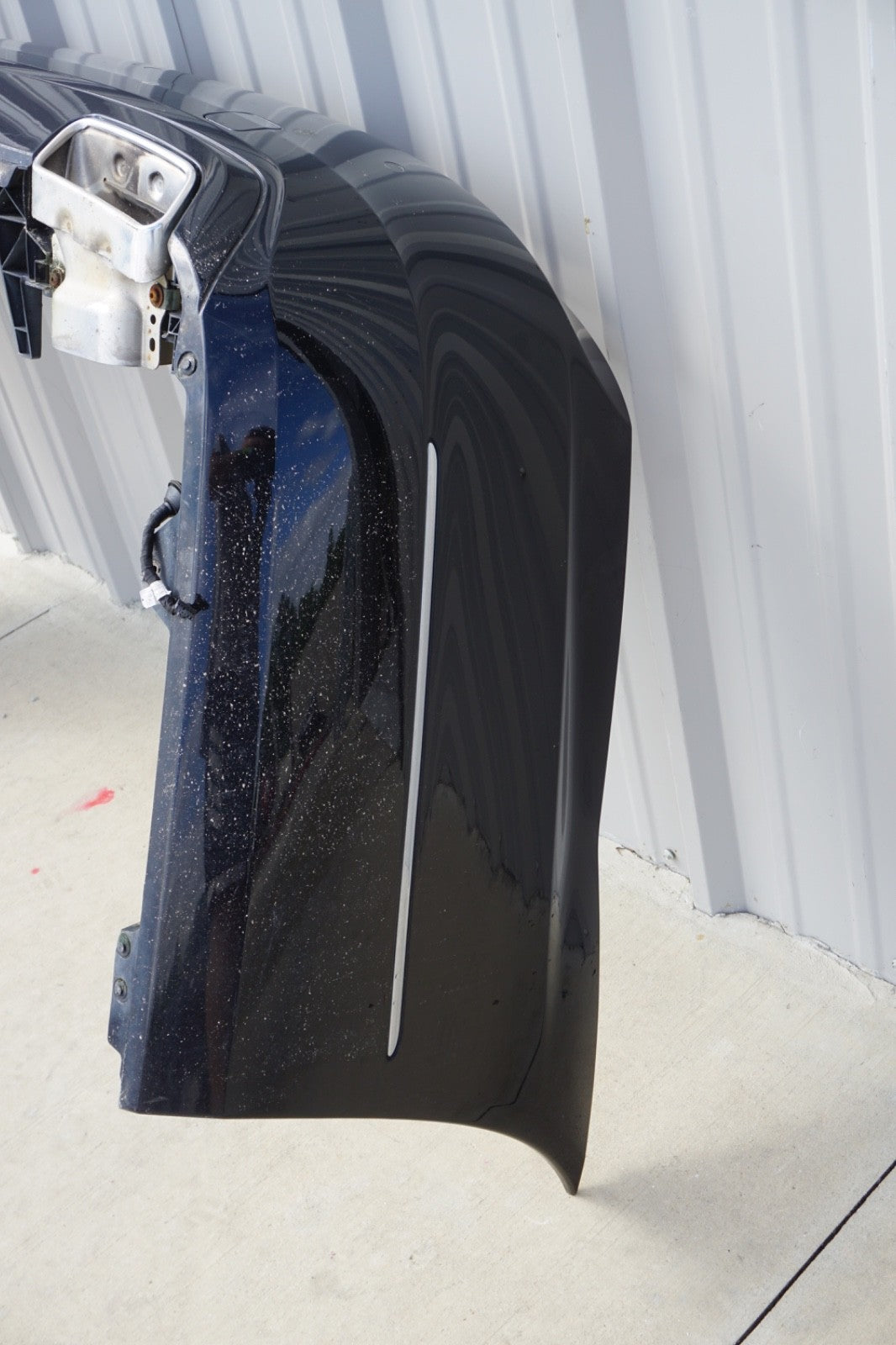 10-13 Mercedes W221 S400 S550 Rear Bumper Cover Assembly Black OEM