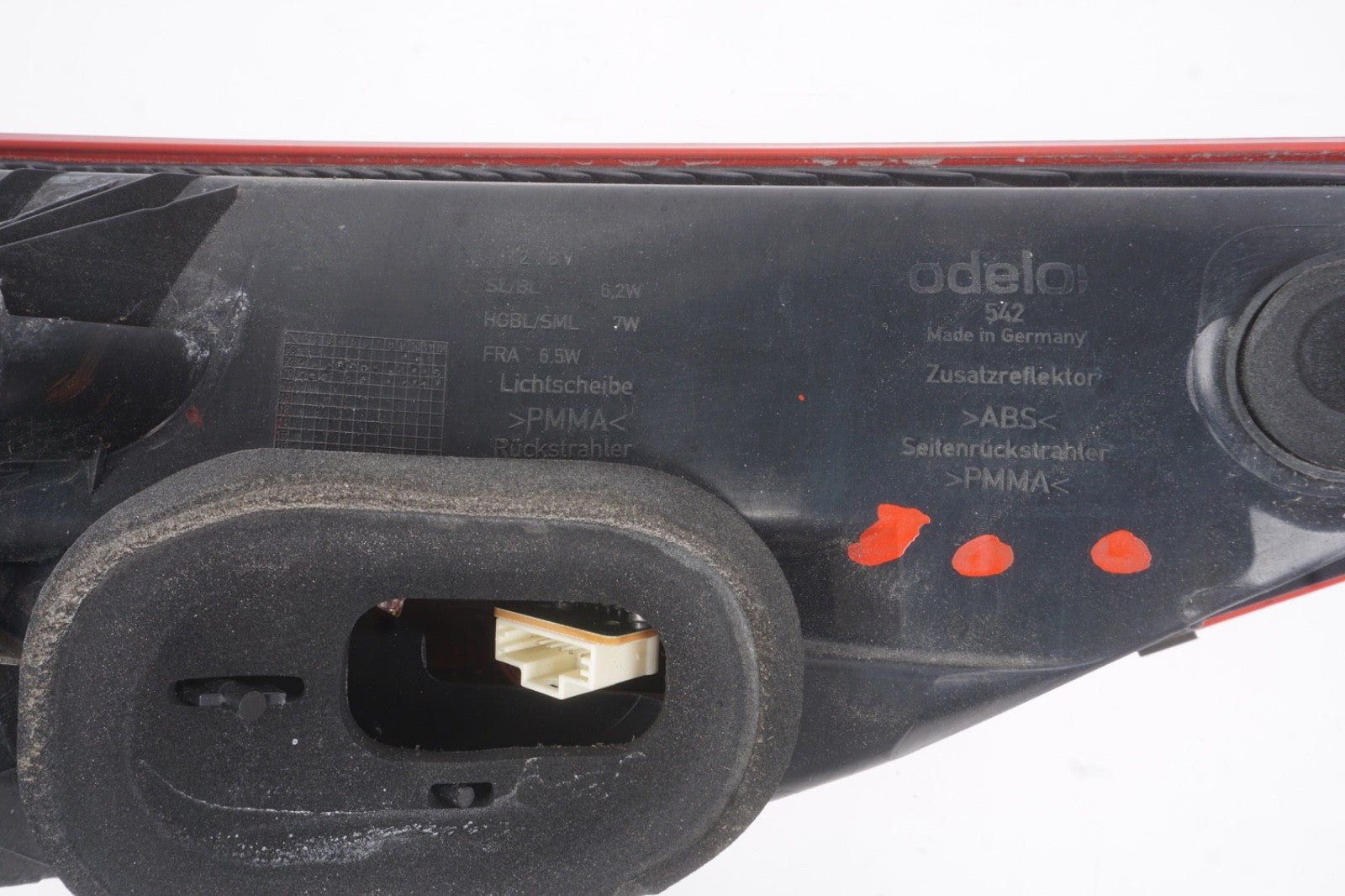 2010 - 2013 Mercedes E350 E550 Coupe Convertible Left Light Lamp Taillight OEM