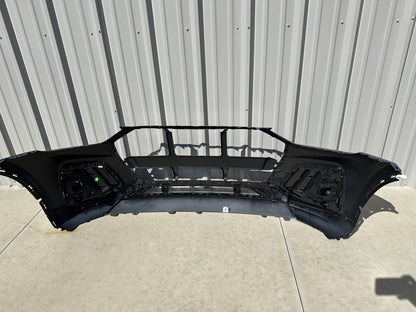 For 2021 2022 2023 2024 Audi Q5 SQ5 S-Line Front Bumper Cover W/Side Grilles