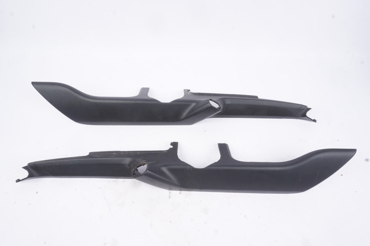 11-18 Porsche Cayenne 958 Interior Centre Console Grab Handle Trim Cover Black 