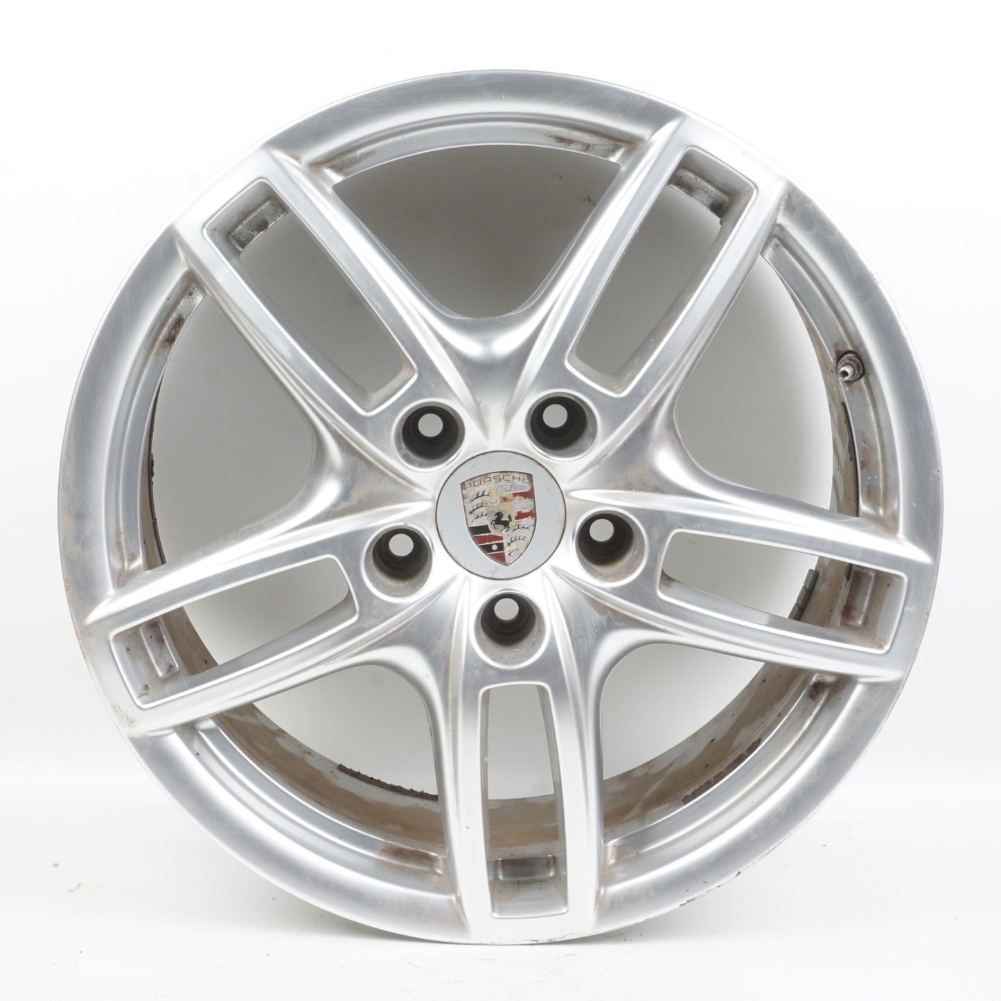 2011-2018 Porsche Cayenne 958 Turbo 8.5 X 19 19" Wheel Rim Silver 7P5601025A OEM