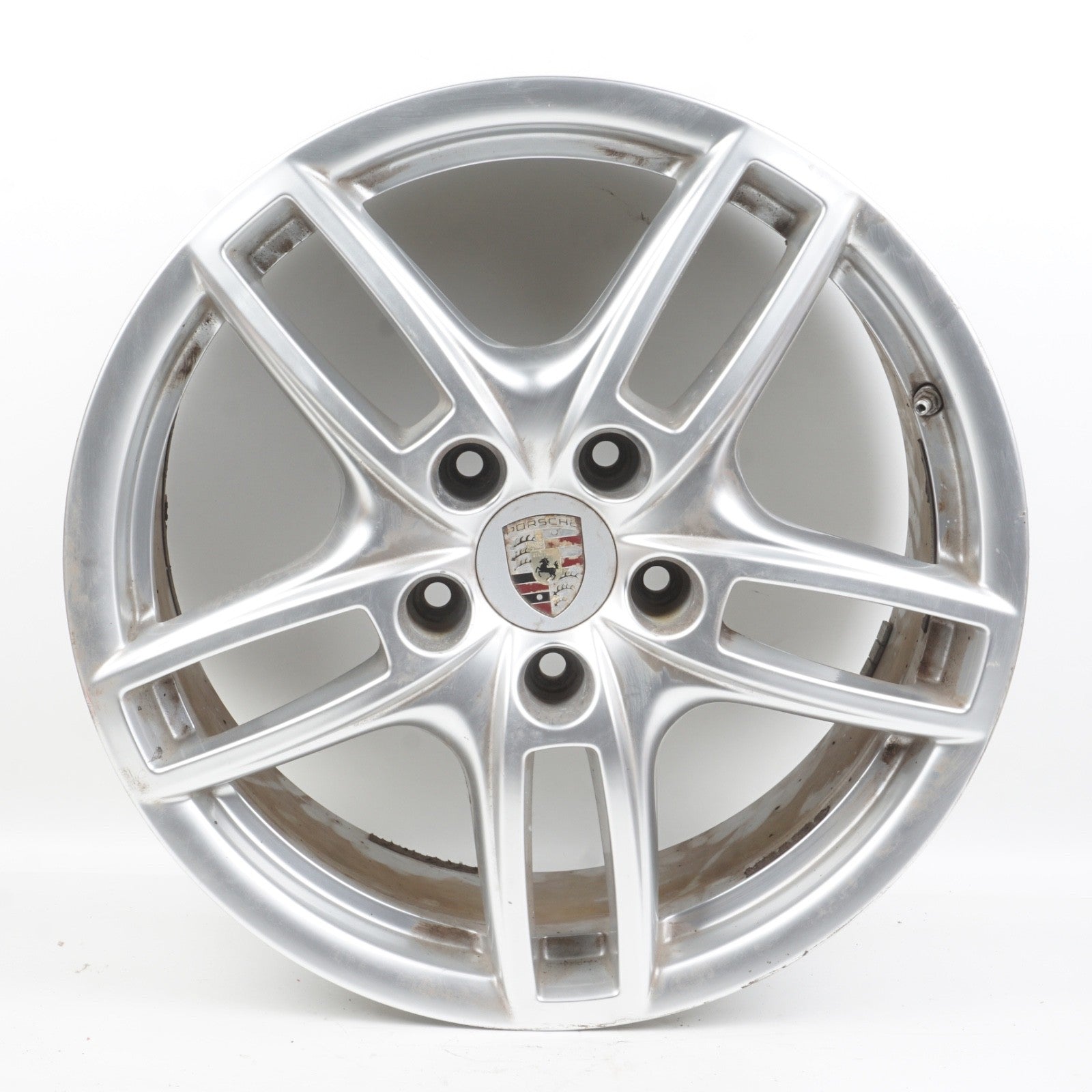 2011-2018 Porsche Cayenne 958 Turbo 8.5 X 19 19" Wheel Rim Silver 7P5601025A OEM