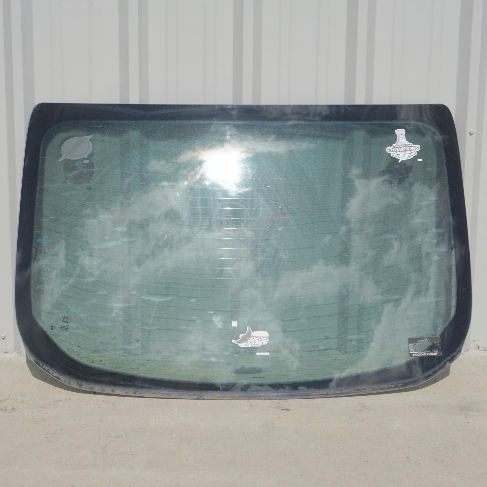 2012 - 2018 rod Focus Se Sedan Rear Back Windshield Window Glass OEM