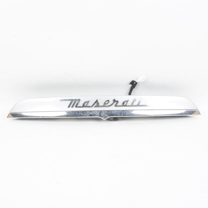 2014 - 2017 Maserati Ghibli Trunk Deck Lid License Light Lamp Molding Cover OEM