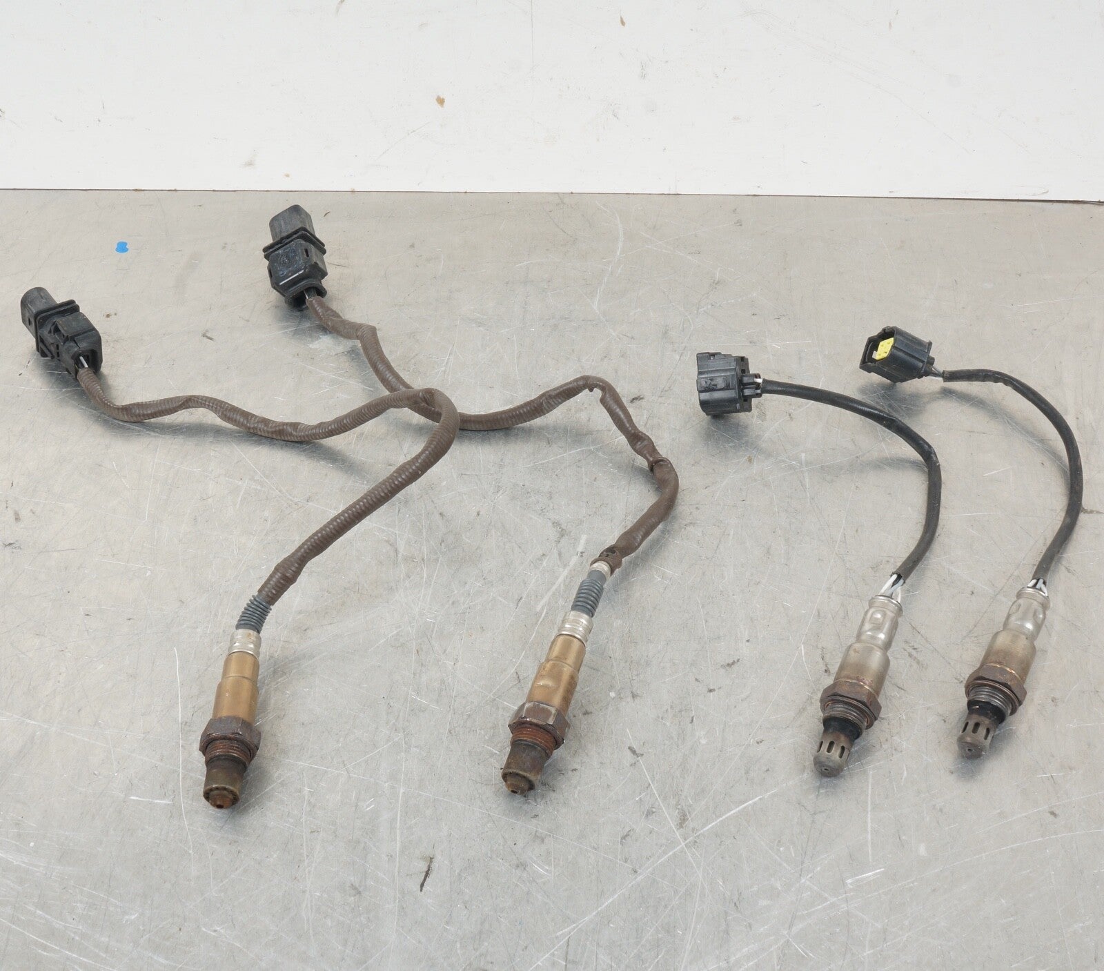 13-14 Mercedes W204 W212 C300 E350 FLEX O2 Oxygen Sensor Full Set OEM