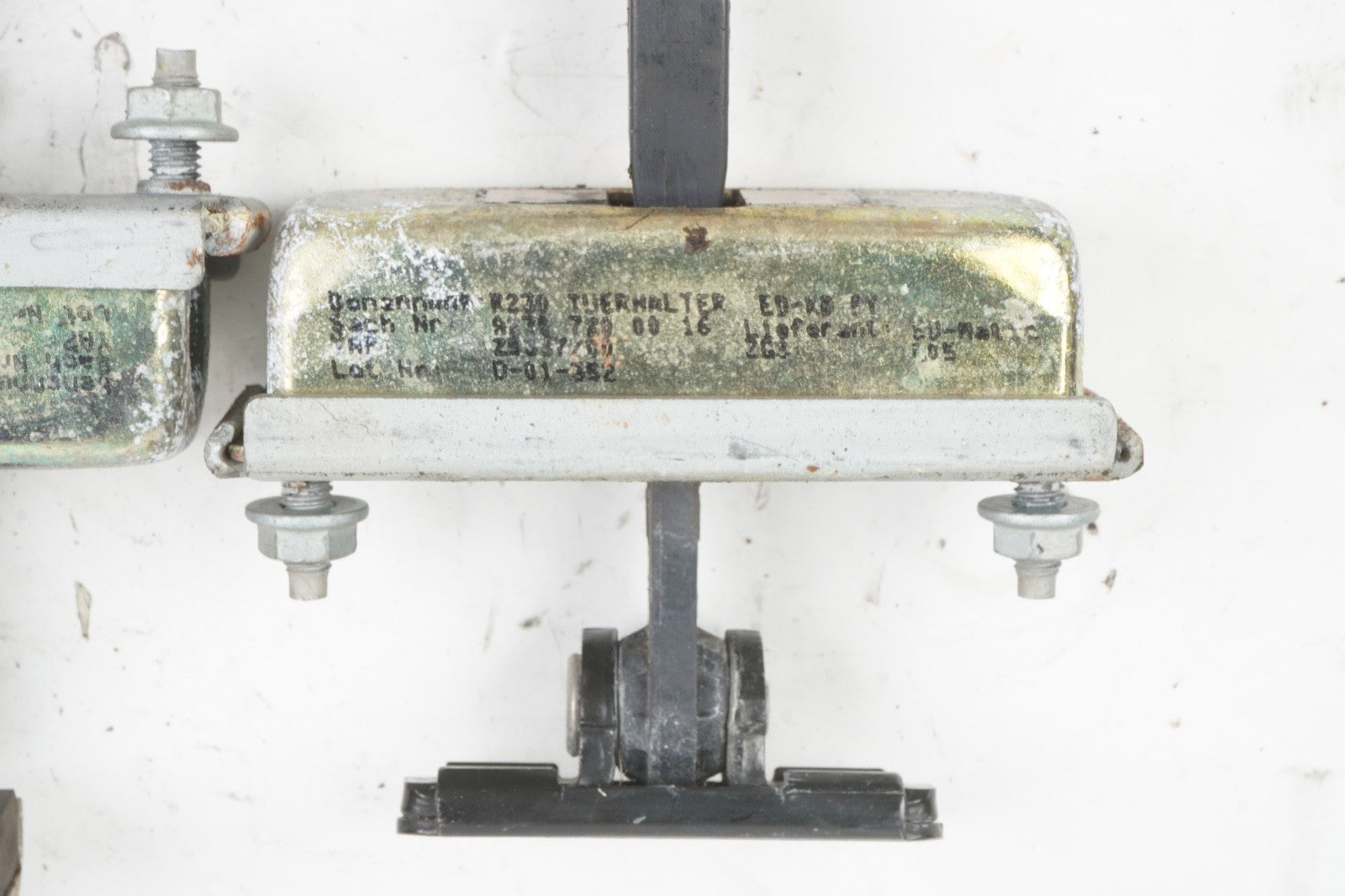 03 - 12 Mercedes R230 SL500 Door Hinge Check Stopper Left & Right OEM