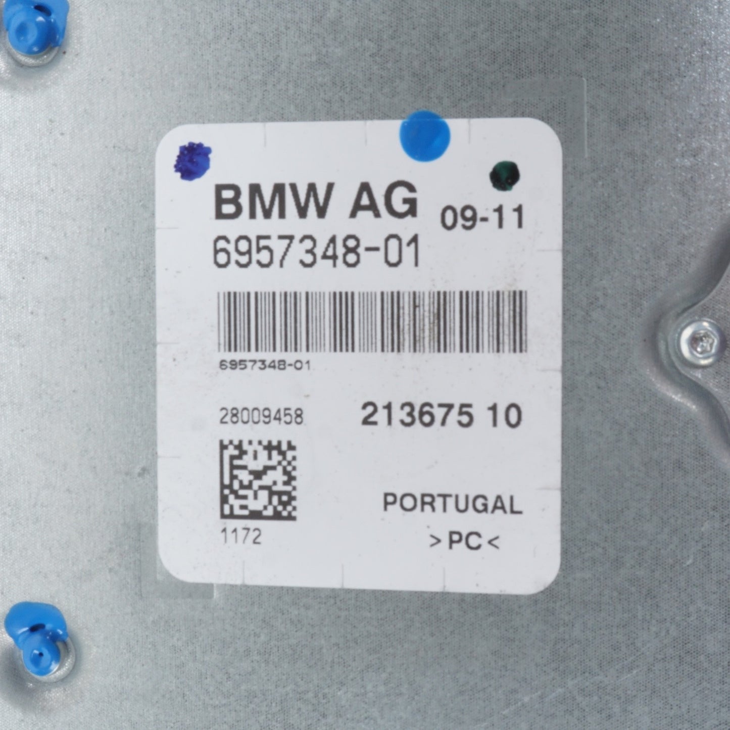 12-19 BMW 640i 650i M6 F06 F12 F13 Rear Trunk Antenna Module 6957348-01 OEM