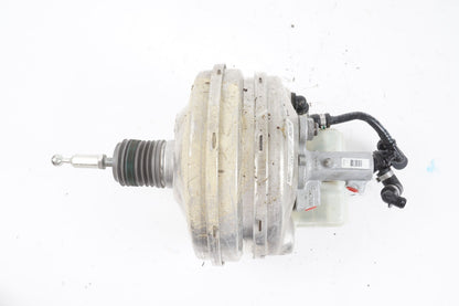 12-17 AUDI A8L A8 3.0L POWER BRAKE BOOSTER W/ MASTER CYLINDER OEM