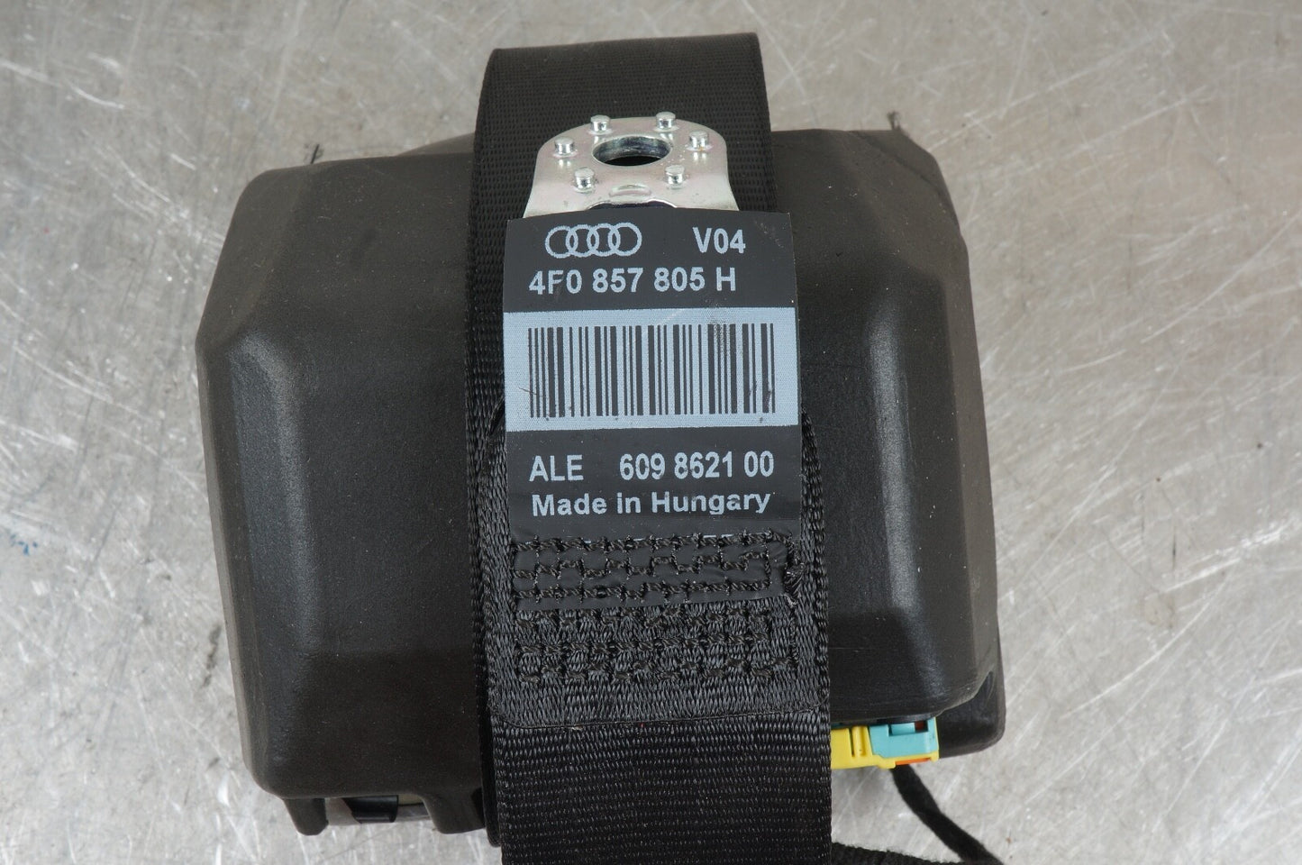 05-09 Audi A6 Rear Left / Right Seatbelt Seat Belt Retractor OEM 4F0857805 H