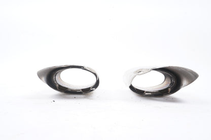 08-16 Mercedes W204 C350 E350 Rear Bumper Exhaust Muffler Tips Set of 2 OEM