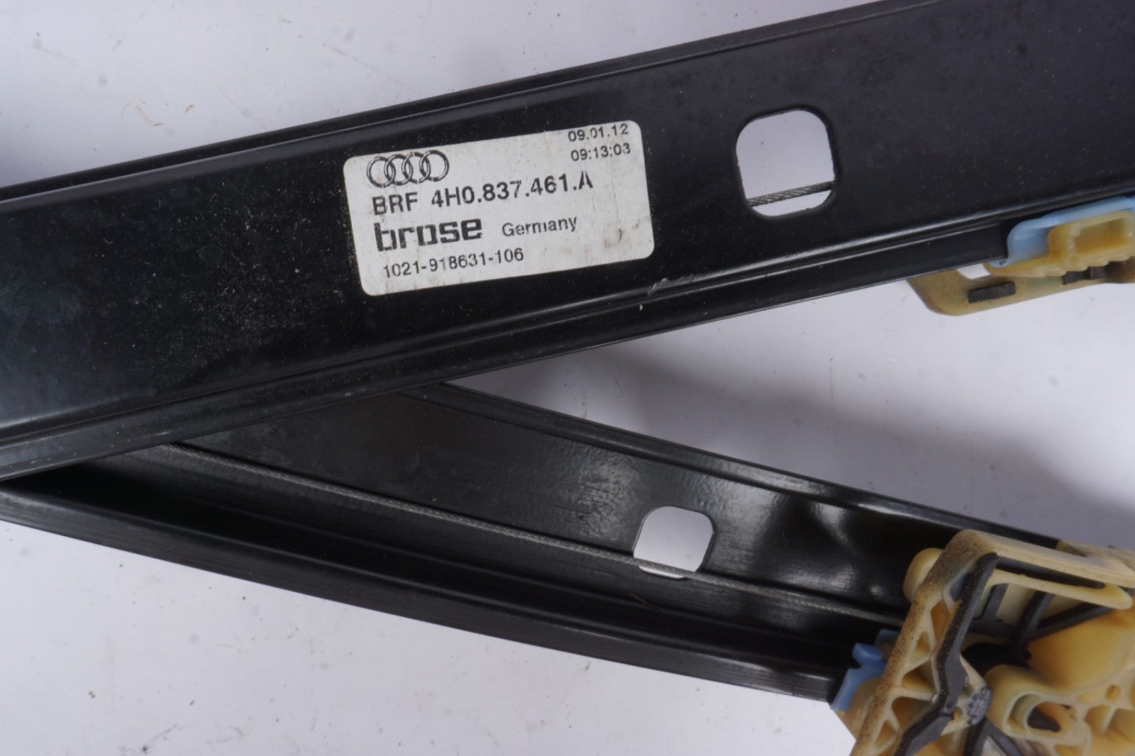2011 - 2018 AUDI A8 L QUATTRO FRONT LEFT DRIVER SIDE DOOR WINDOW REGULATOR OEM