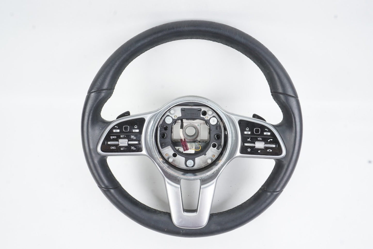 2022 - 2024 MERCEDES EQB350 X243 STEERING WHEEL W/ SWITCHES & SHIFT PADDLES OEM