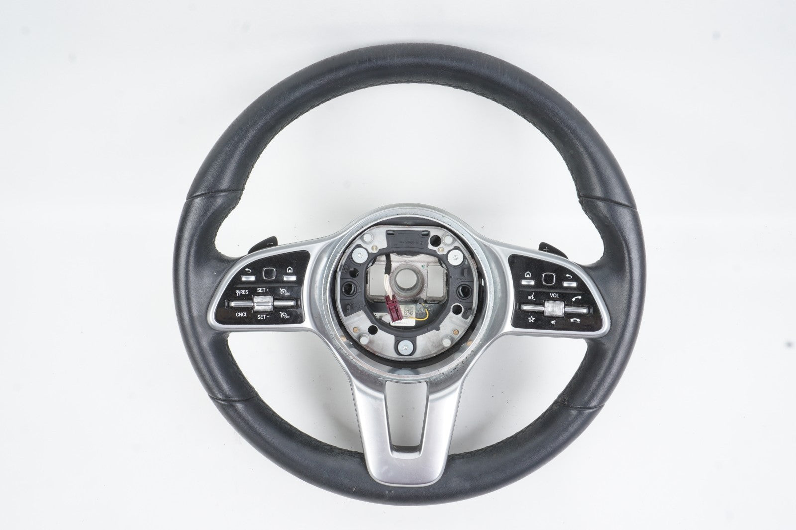 2022 - 2024 MERCEDES EQB350 X243 STEERING WHEEL W/ SWITCHES & SHIFT PADDLES OEM
