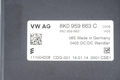 12-17 AUDI A8L A8 Voltage Stabilizer Regulator Module 8K0959663C OEM