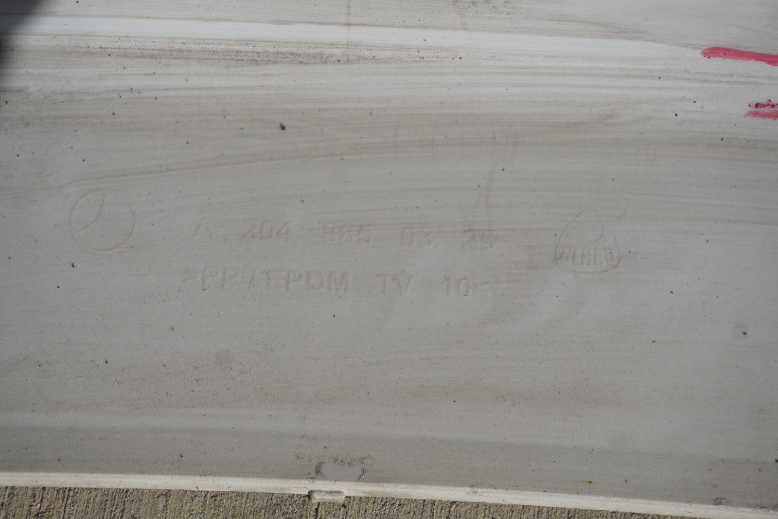 08-11 Mercedes-Benz C300 Rear Bumper Cover OEM