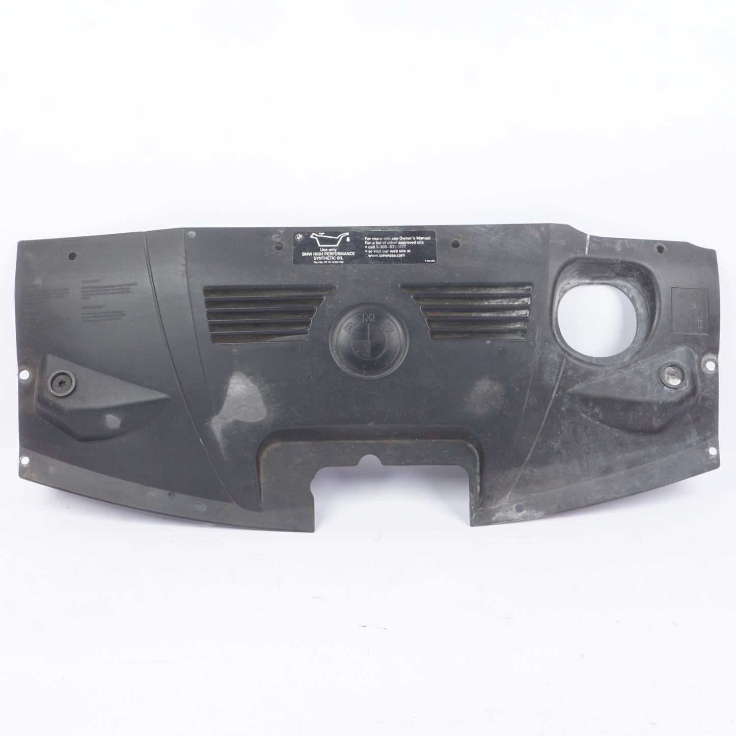 03-08 BMW Z4 E85 E86 Engine Motor Radiator Air Intake Duct Cover 7062811 OEM